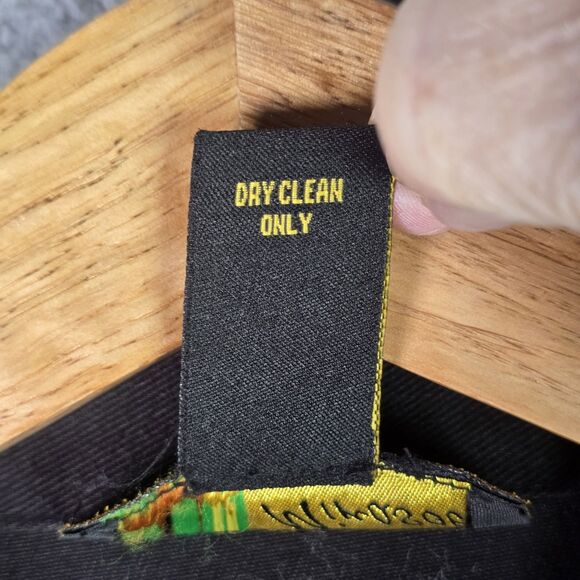 Mirasol Black Gold Embroidered Jacket M Boho Artsy Statement Maximalist Unique - Picture 6 of 15